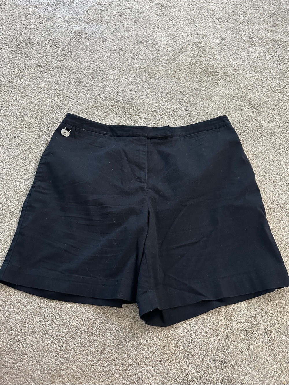 Liz golf Black Women's Tailored Shorts size 14 style Audra